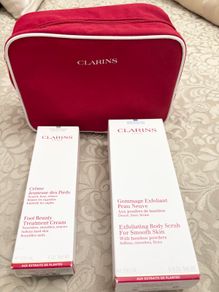 Clairns Body Scrub and Foot Treatment Set (NEW)
