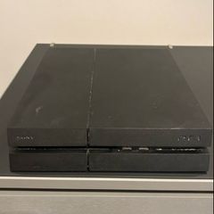 PlayStation 4 with cables