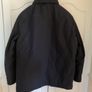 Mens Navy coat with Stormwear from M&S Image 8