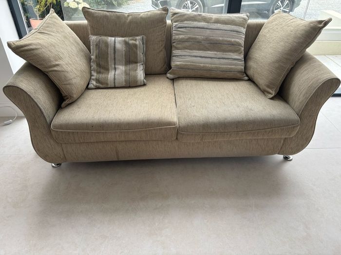3 seater and matching 2 seater sofas for sale