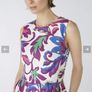 German brand Oui Dress - Purple Green - DE 38 UK 12 - BNWT RRP 200 Image 3