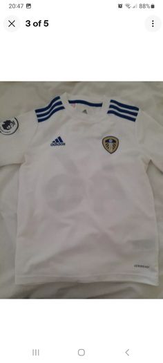 leeds United Kids Shirt Age 10