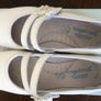 Ivory Leather Communion Shoes Image 5