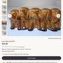 Beswick tray with 5 dogs Image 3