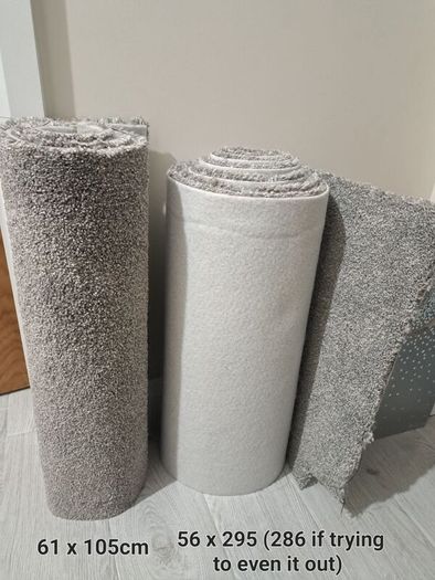 Carpet cut offs (grey)
