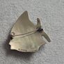 Vintage Alpaca Mexico fish brooch Image 3