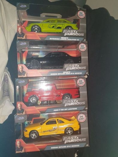 4 fast and furious models for sale.. Ford Nissan evo