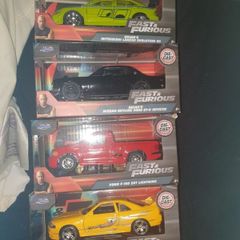 4 Fast & Furious Die.cast Models