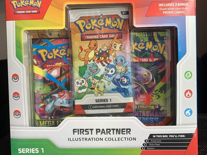 Pokemon First Partner Series 1 illustration collection