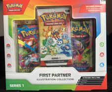 Pokemon First Partner Series 1 illustration collection