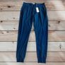Bread & Boxers Mens Pyjama Bottoms Navy Blue Lounge Pants Image 3