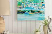 Canvas print "Harbour Colours" by Jeremy Thompson