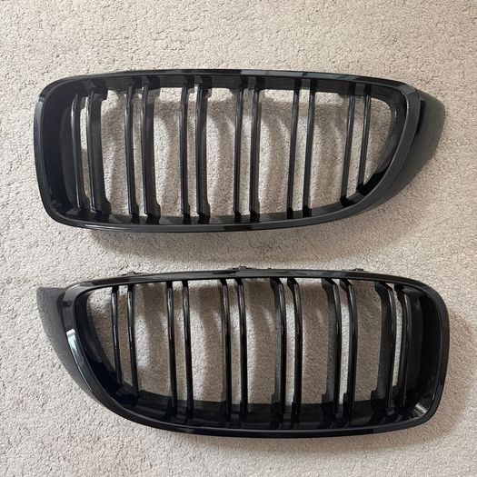 BMW Gloss Black Kidney Grilles - F32/F3x - Brand New