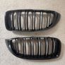 BMW Gloss Black Kidney Grilles - F32/F3x - Brand New Image 2