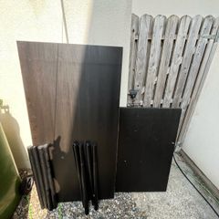 IKEA Linnmon Large and Small Tabletops with legs