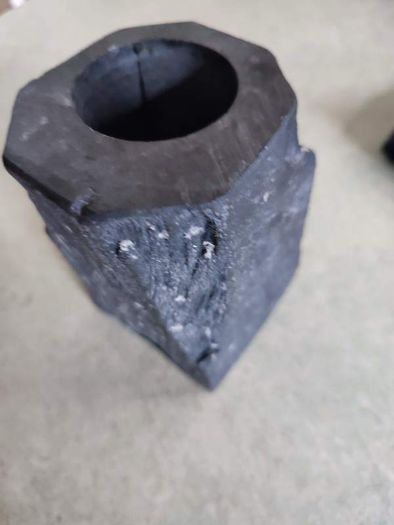 Flower vase / candle holder Fennstones real natural bubble rock slate air stone aquarium fish tank ornament