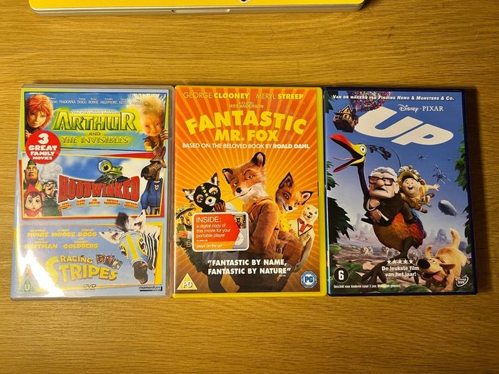Bundle Childrens DVDs including Pixar
