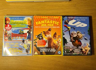 Bundle Childrens DVDs including Pixar