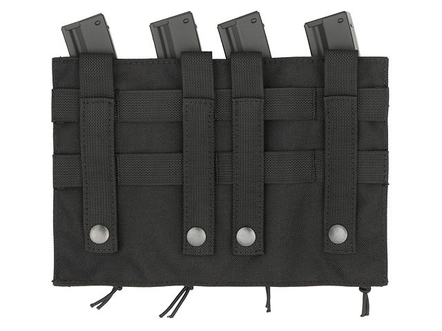 MOLLE Speed Quad MP5/SMG Magazine Pouch - Black