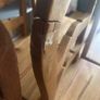 Free 6 solid wood chairs Image 3