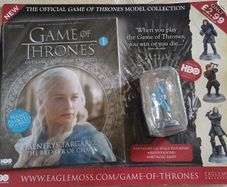 Eaglemoss Game Of Thrones Figurine Daenerys Targaryen 1 Boxed & with Magazine