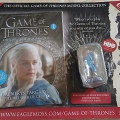 Eaglemoss Game Of Thrones Figurine Daenerys Targaryen 1 Boxed & with Magazine
