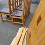 table and six chairs Image 2