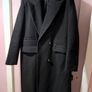 Long Black Gallery Coat Image 3
