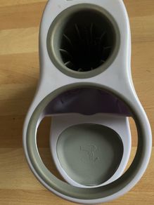 Hairdryer/straightener holder