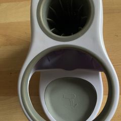 Hairdryer/straightener holder