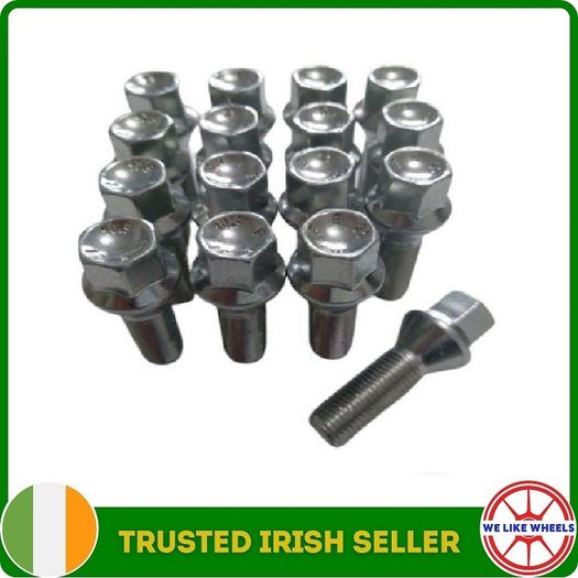 16 x New Long Bolts (35mm) Audi, Volkswagen, Seat, Skoda, Mercedes (F16) Delivery