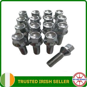16 x New Long Bolts (35mm) Audi, Volkswagen, Seat, Skoda, Mercedes (F16) Delivery