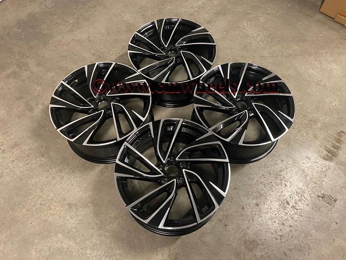 18 19" Inch VW Golf Adelaide Style Wheels VW MK5 MK6 MK7 MK7.5 AUDI A3 CADDY VAN SEAN LEON scirocco skoda superb octavia estate 5x112