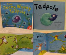 The Teeny Weeny Tadpole story book