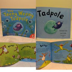 The Teeny Weeny Tadpole story book