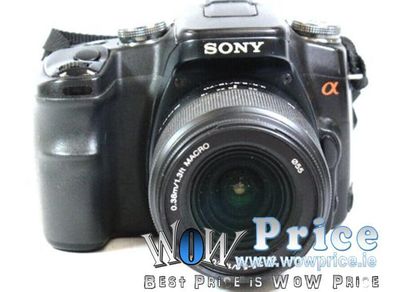 SONY alpha a100 10.2 MP DSLR 18-70mm f/3.5-5.6 A Mount Lens