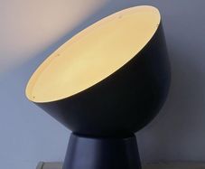 LARGE IKEA PS navy XL floor lamp table lamp vintage blue