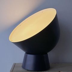 LARGE IKEA PS navy XL floor lamp table lamp vintage blue
