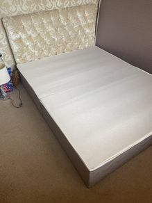 King size bed frame and headboard