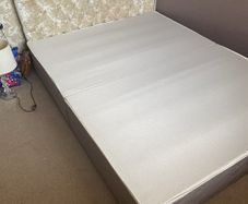 King size bed frame and headboard