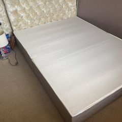 King size bed frame and headboard