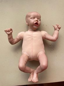 Realistic baby doll