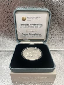 28,28grams Sterling Silver .925 Proof Salmon 2011 Coin.