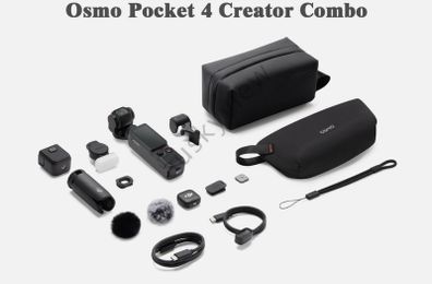 Dji Osmo Pocket 4 Creator Combo camera