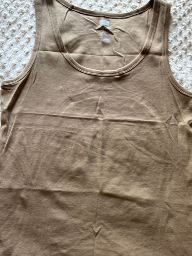 F&F vest top - beige - size UK 18