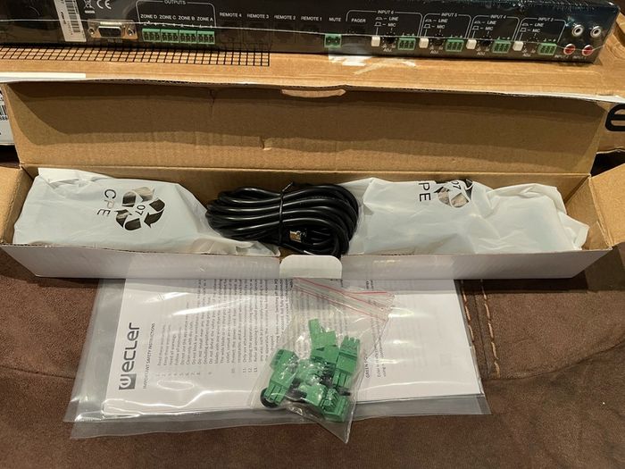 Ecler DAM614 RS232 Digital Mixer