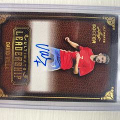 David Villa Autographed Card Numbered 1/5 Very Rare