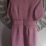 Pink coat and matching dress Image 5