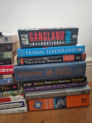 120 (approximately) various books fiction and non fiction