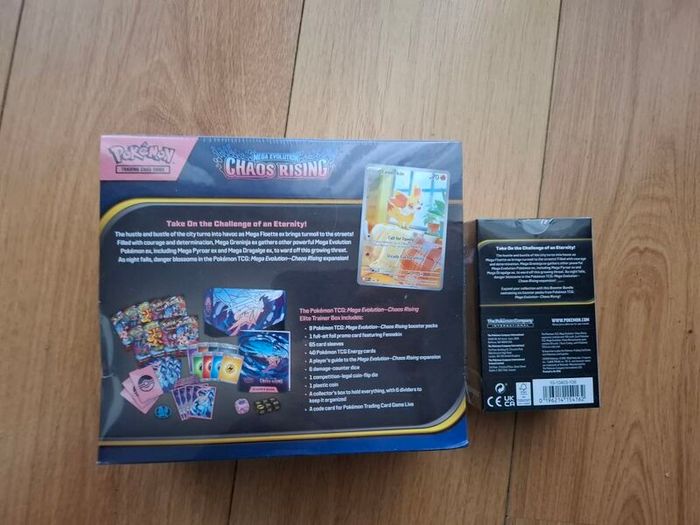 Pokemon TCG Chaos Rising Elite Trainer box + booster bundle